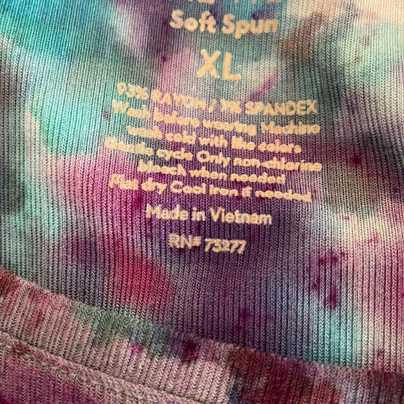 Tye dye tunic t-shirt - Picture 7 of 10